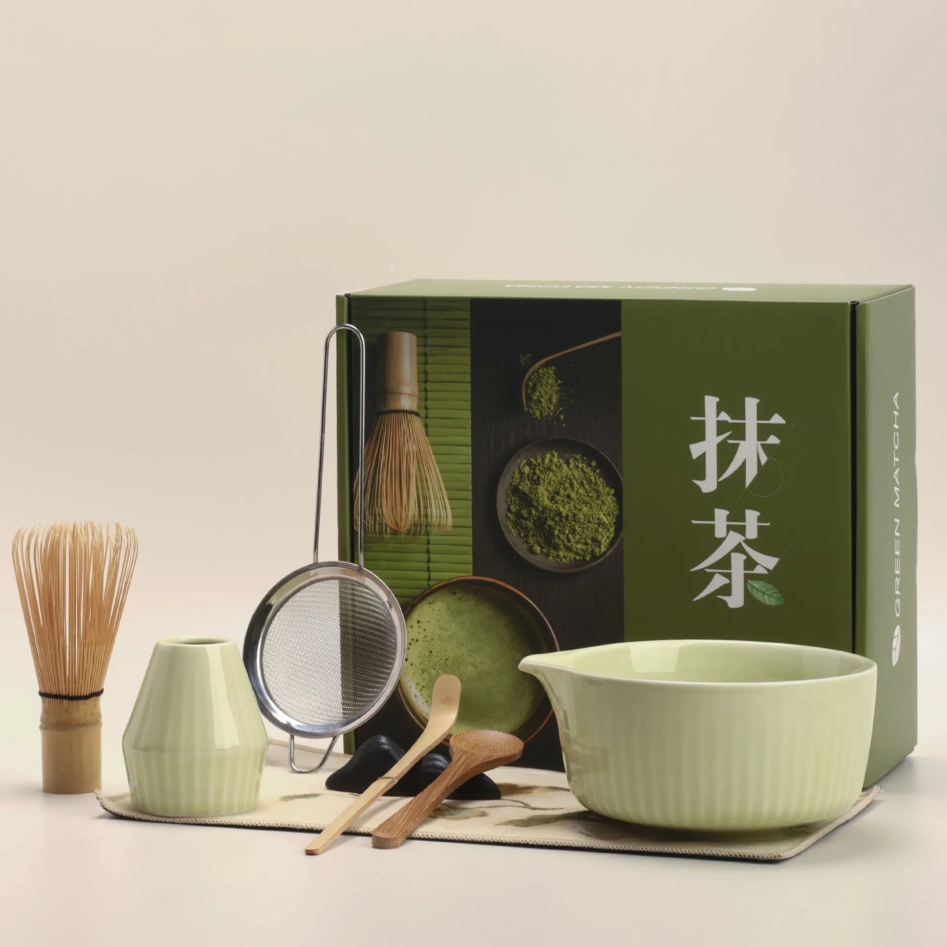Matcha Tea Set (Set of 8)
