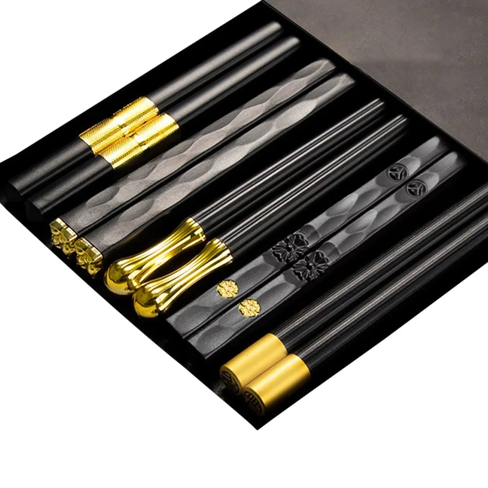 Metal Chopsticks (Set of 5)