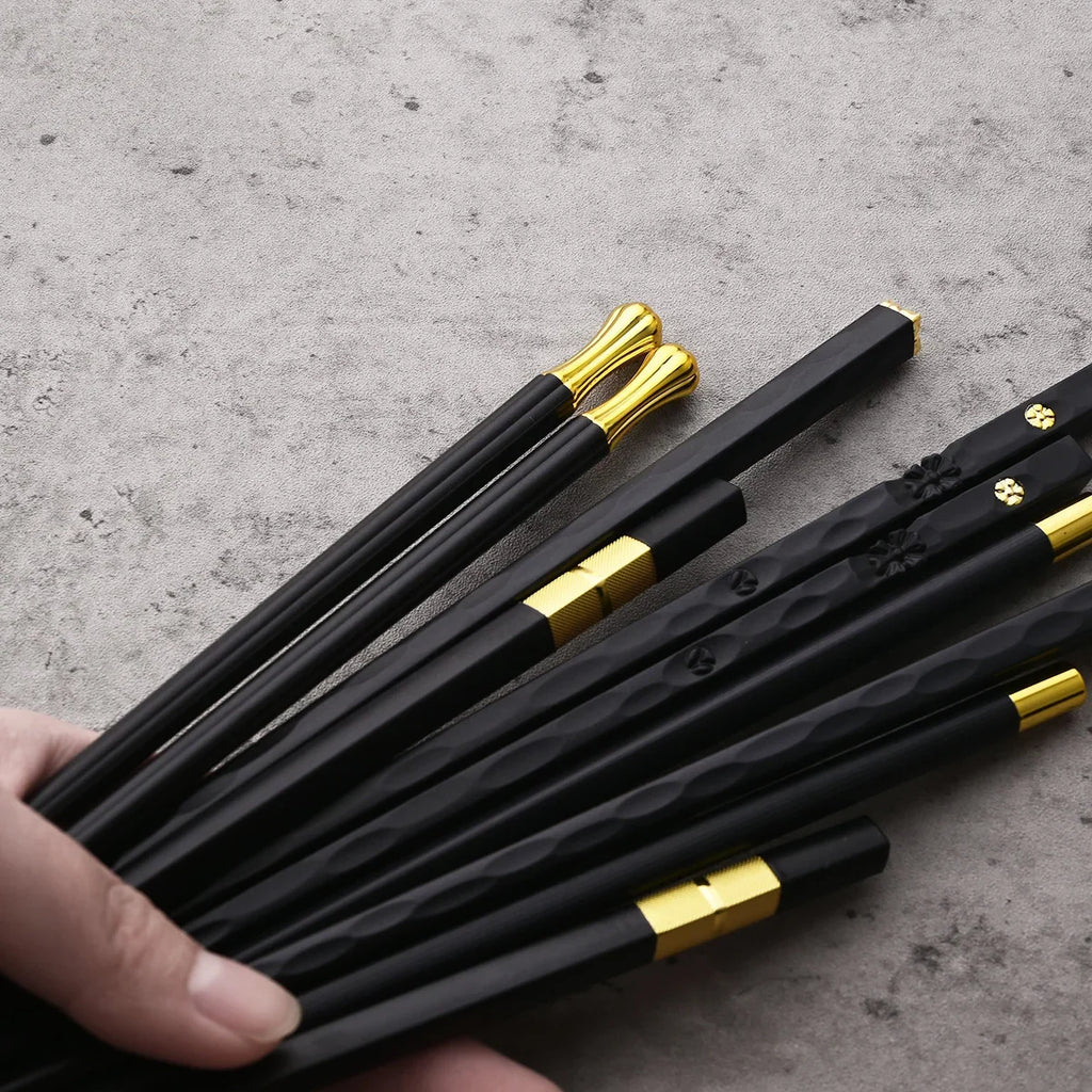 Metal Chopsticks (Set of 5)
