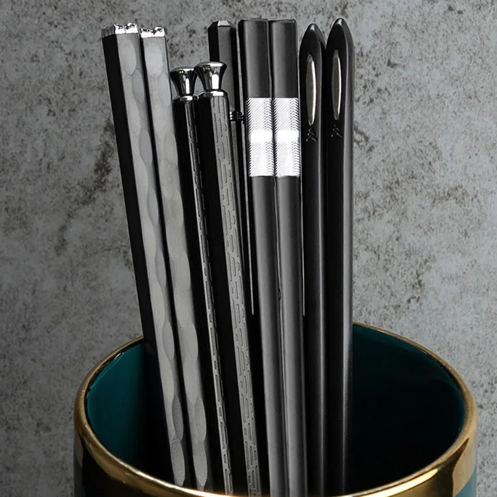 Metal Chopsticks (Set of 5)