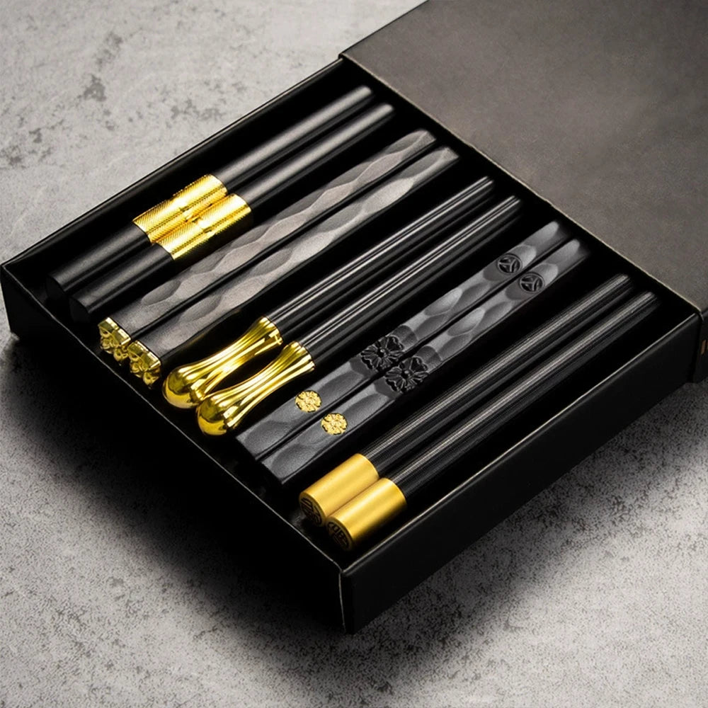 Metal Chopsticks (Set of 5)