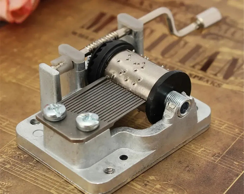 Mini Hand Crank Music Box