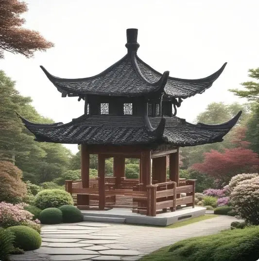 Mini Pagoda Decor