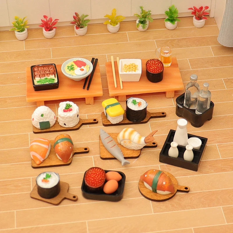 Miniature Japanese Sushi Accessories