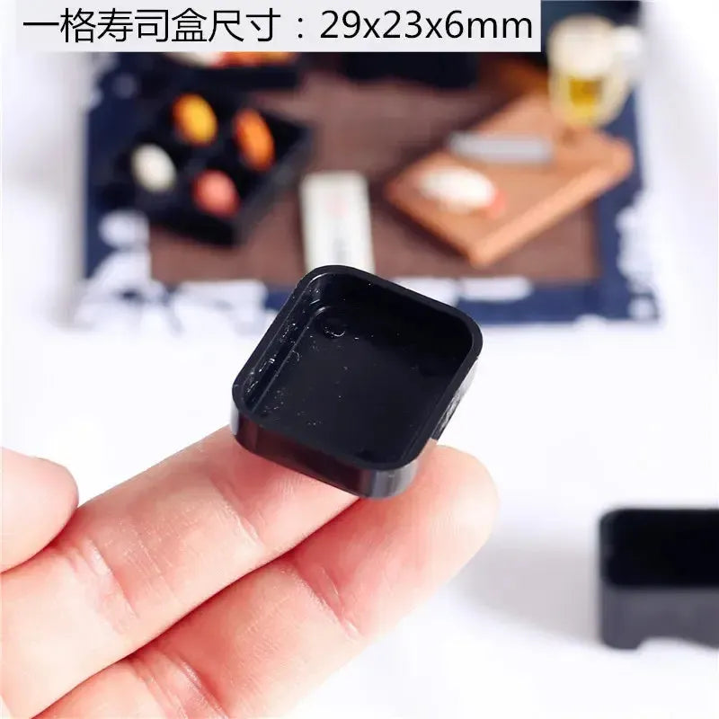 Miniature Sushi & Sake Scale Set