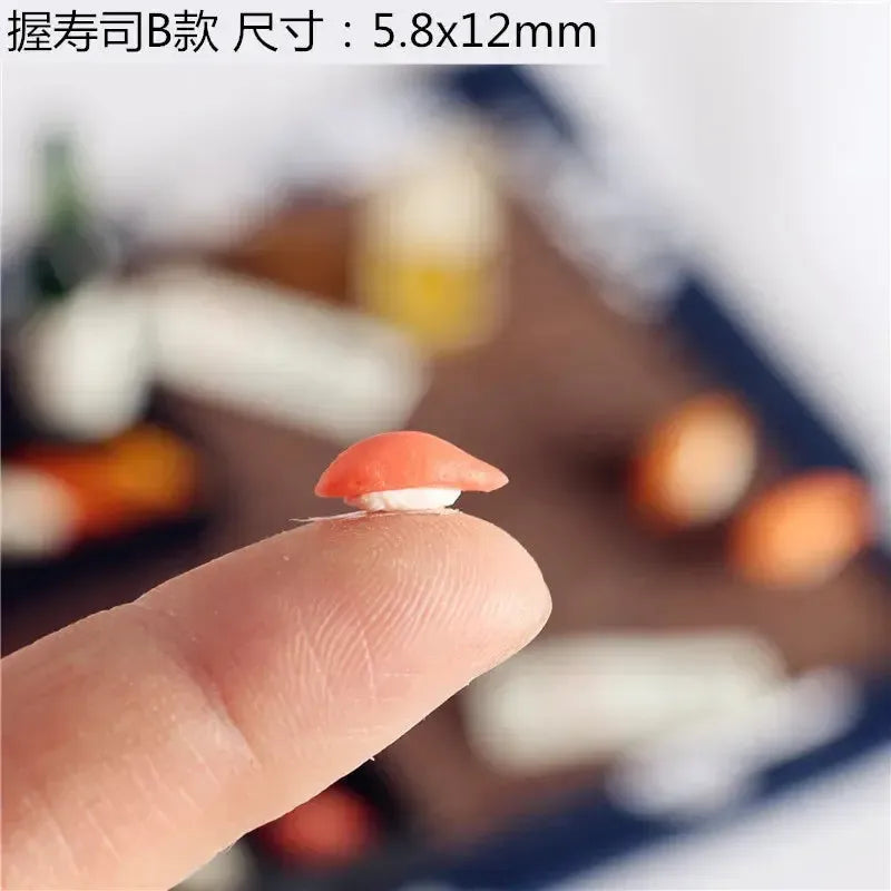 Miniature Sushi & Sake Scale Set