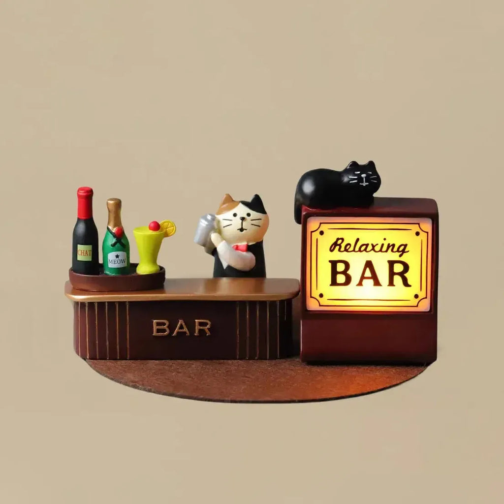 Neko Bar Handmade Statues