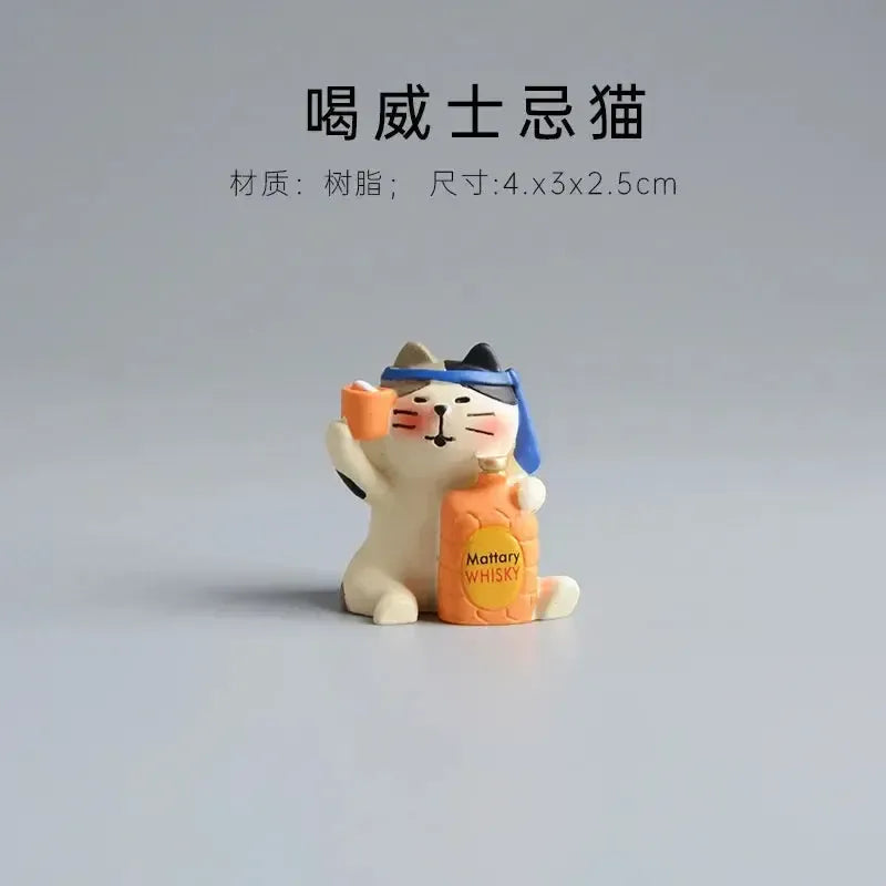 Neko Bar Handmade Statues