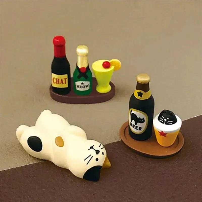 Neko Bar Handmade Statues