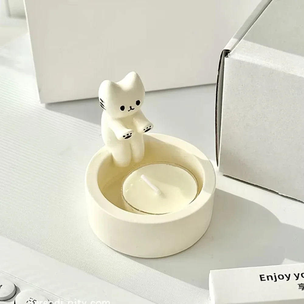 Neko Cat Candle Holder