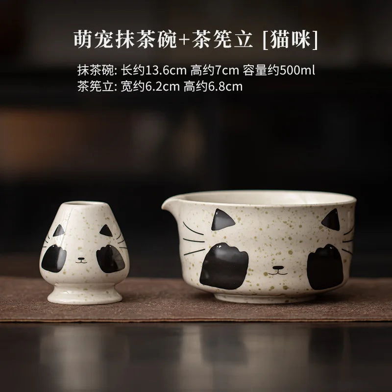 Neko Matcha Set (Set of 8)