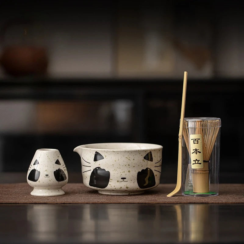 Neko Matcha Set (Set of 8)