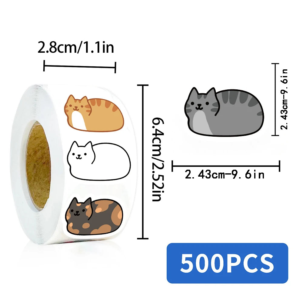 Neko Sticker Roll (500 Stickers)