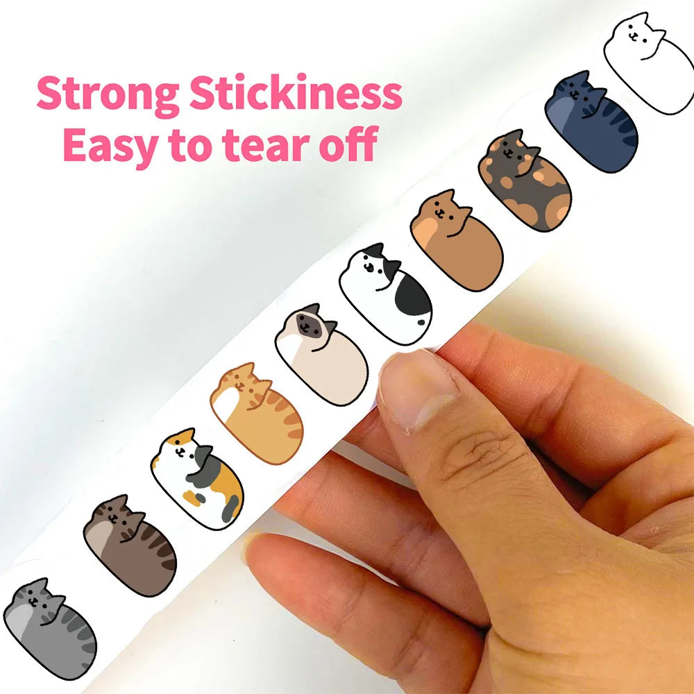 Neko Sticker Roll (500 Stickers)