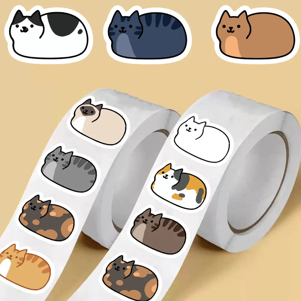 Neko Sticker Roll (500 Stickers)