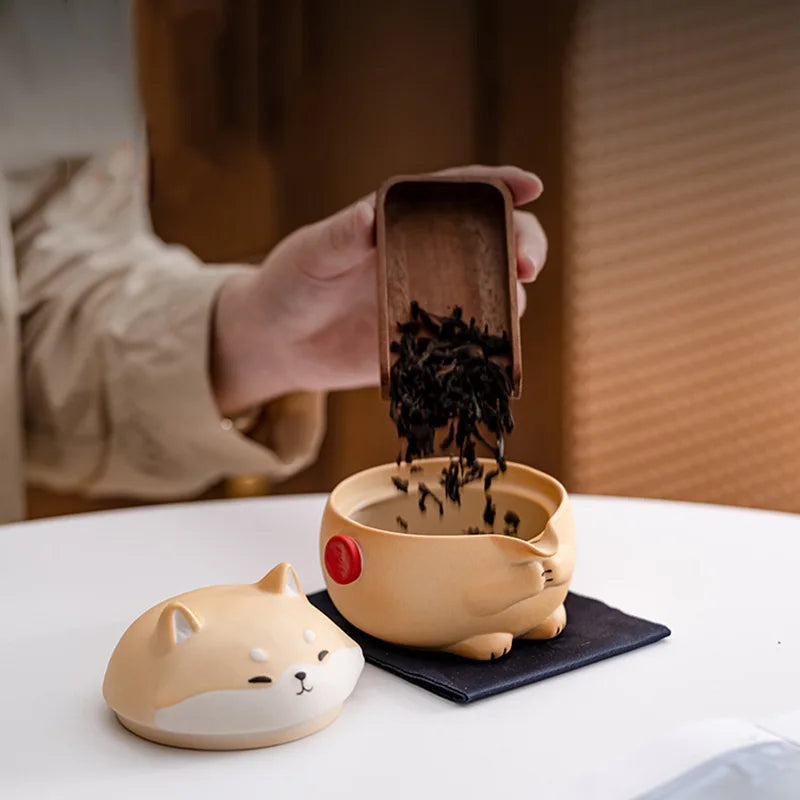Portable Shiba Inu Tea Kit