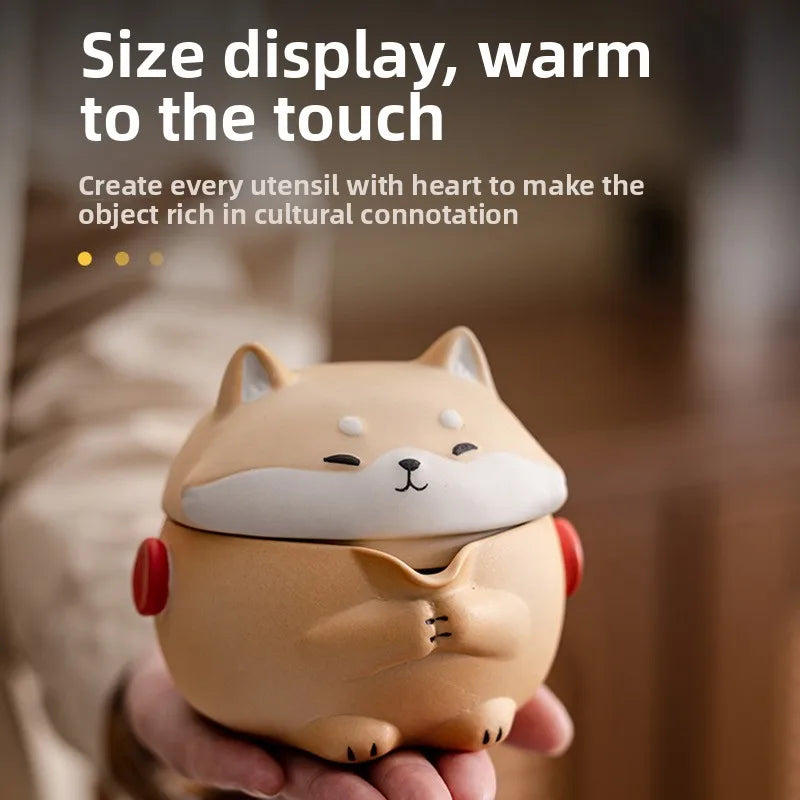 Portable Shiba Inu Tea Kit