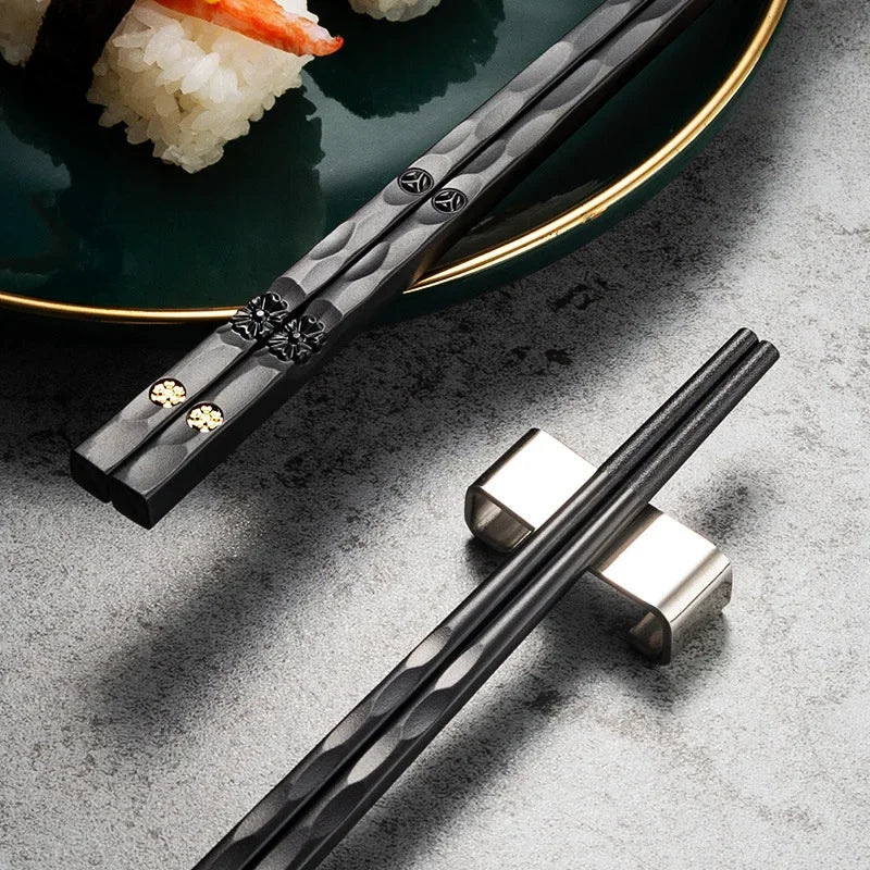 Quality Japanese Non-Slip Chopsticks (5 Pairs)