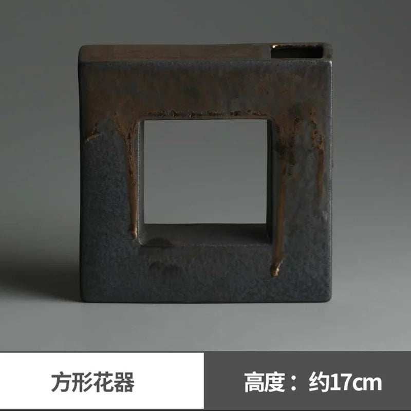 Retro Dried Flower Ornamental Vase