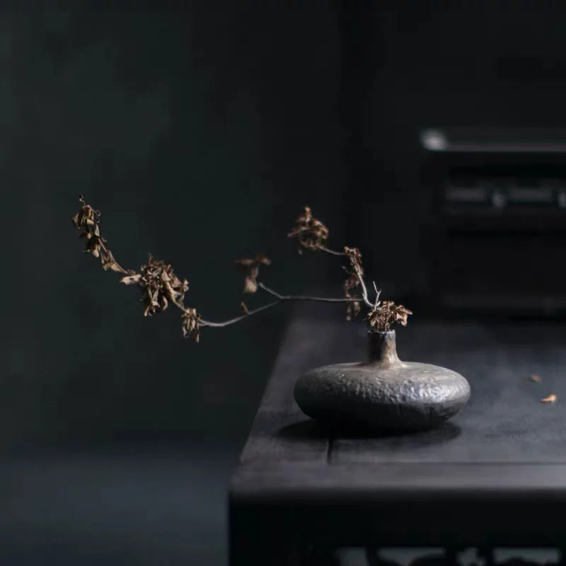 Retro Dried Flower Ornamental Vase