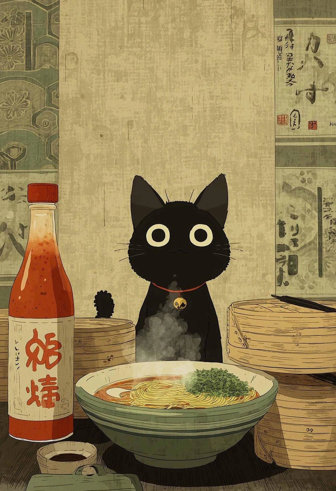 Retro Style Japanese Posters