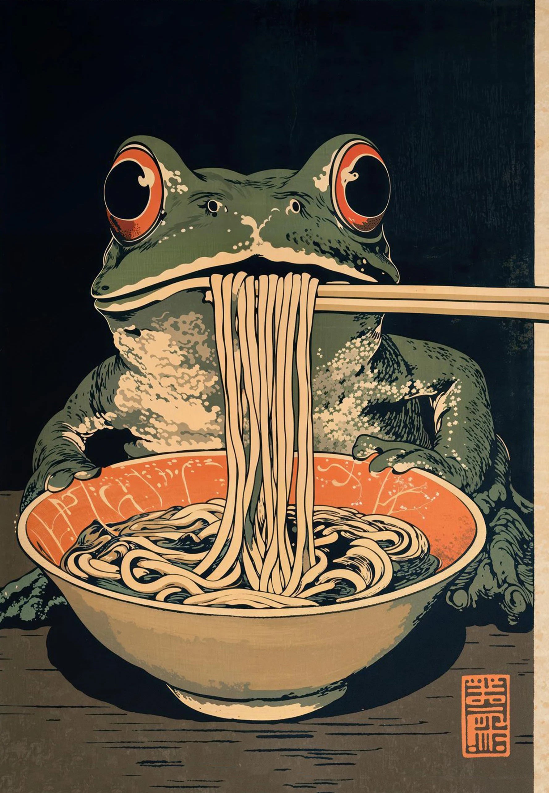 Retro Style Japanese Posters