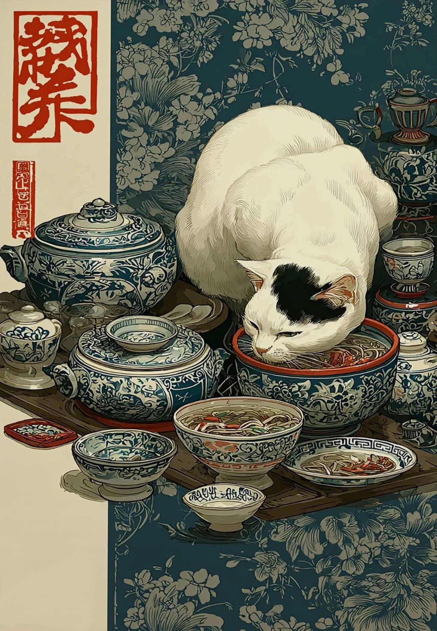 Retro Style Japanese Posters