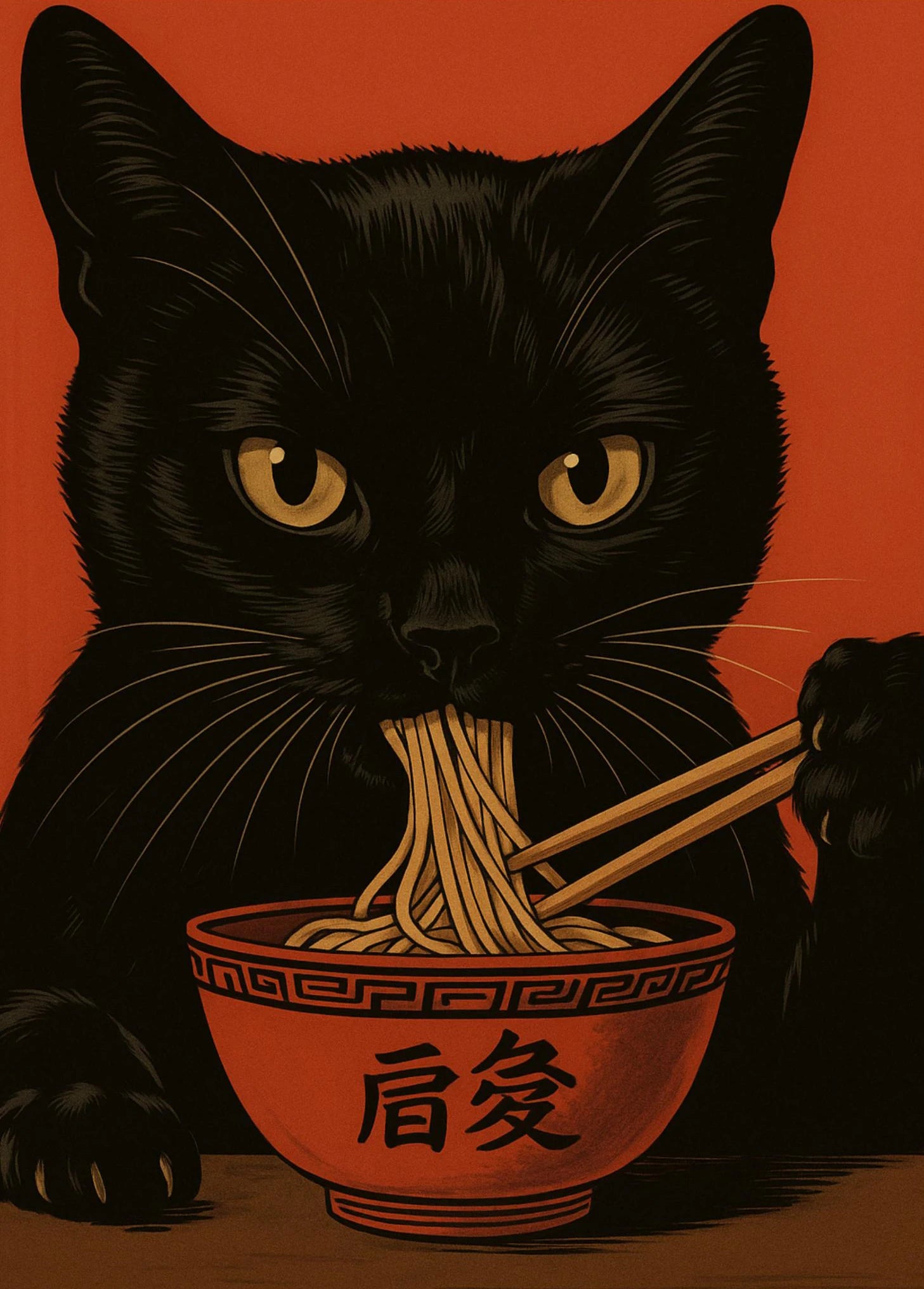 Retro Style Japanese Posters