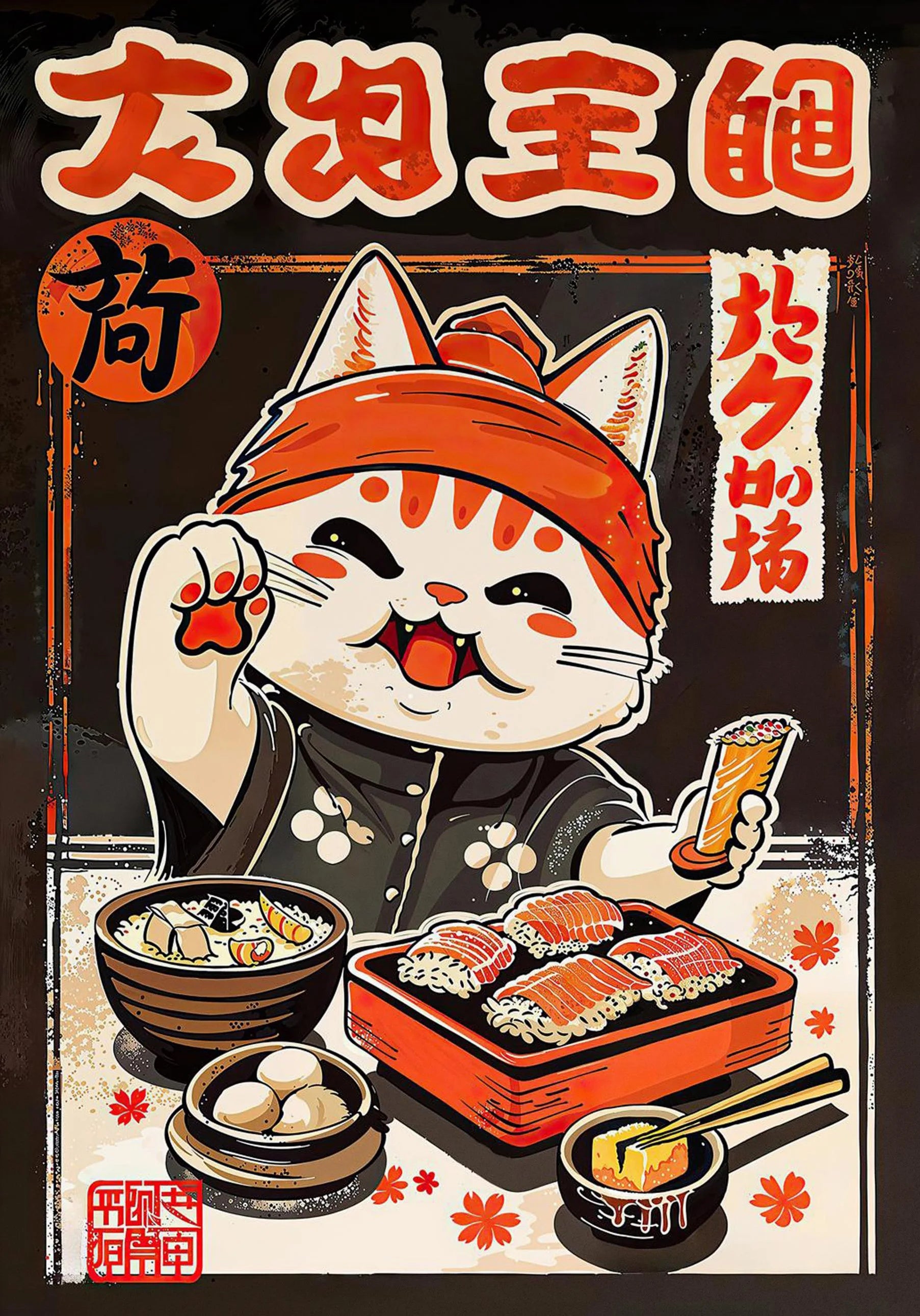 Retro Style Japanese Posters