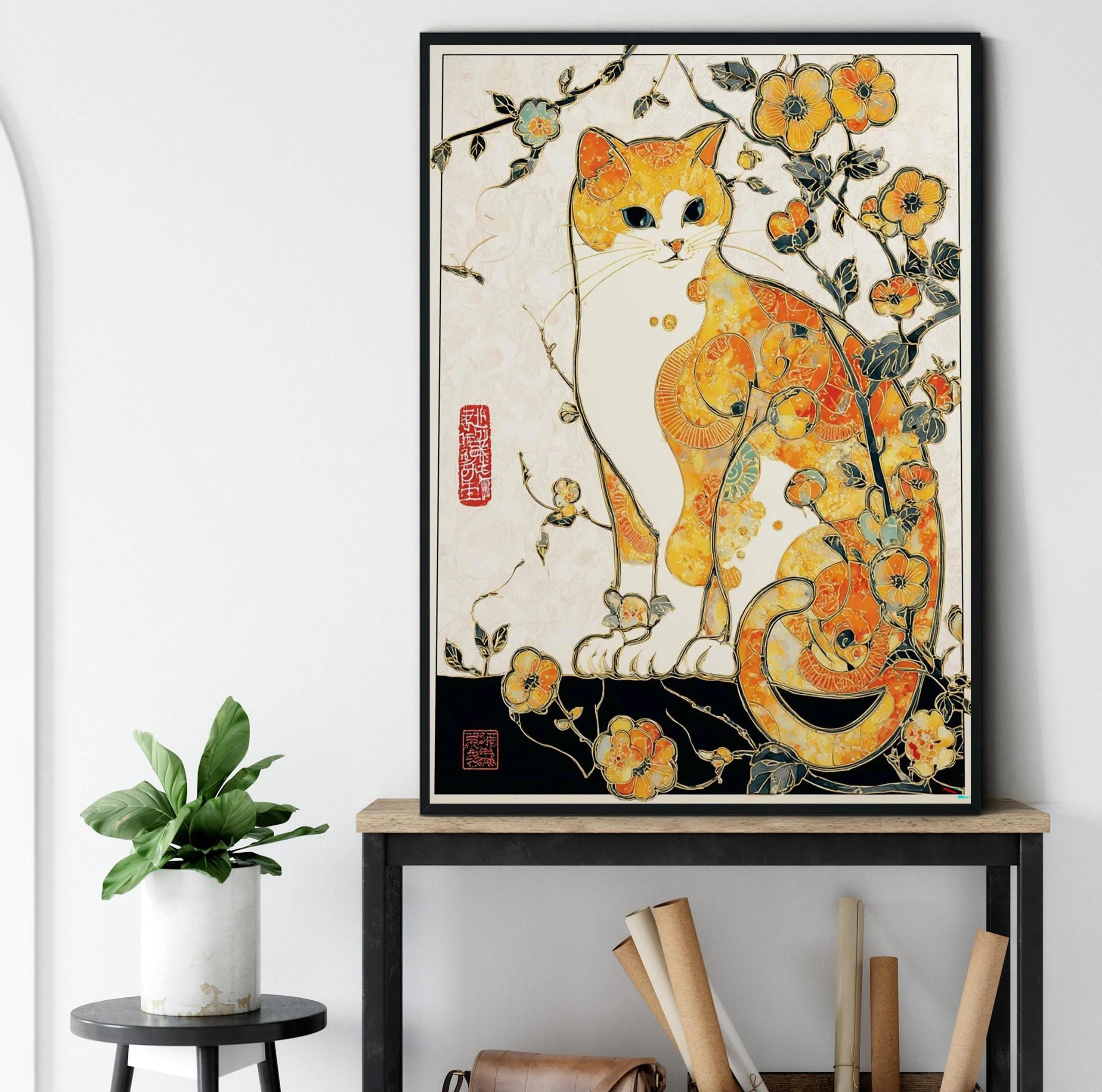 Retro Style Japanese Posters