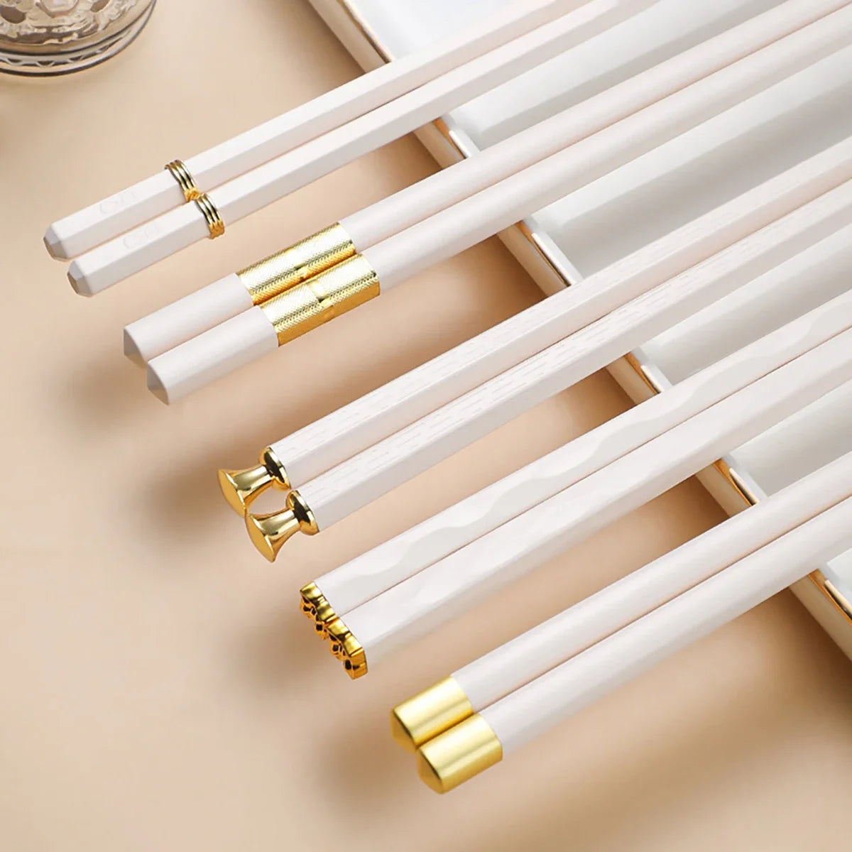 Quality Japanese Non-Slip Chopsticks (5 Pairs)
