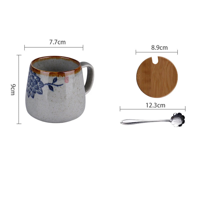 Retro Ceramic Japanese Teacups