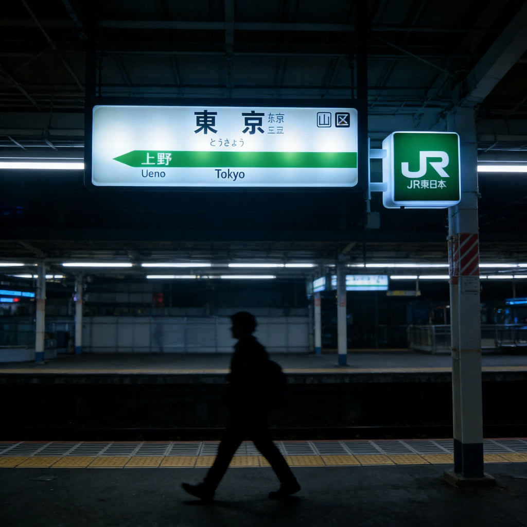 Japanese Shinkansen LED Fridge Magnet