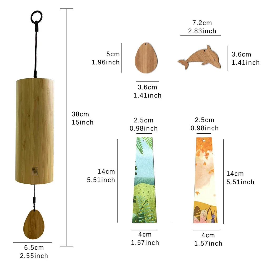 Bamboo Musical Wind Chime