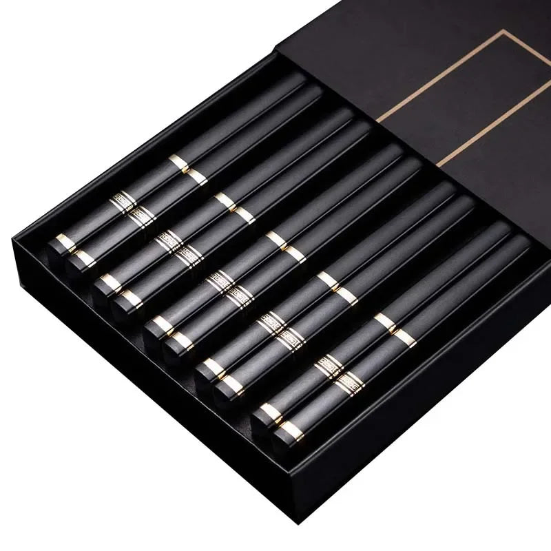 Quality Japanese Non-Slip Chopsticks (5 Pairs)
