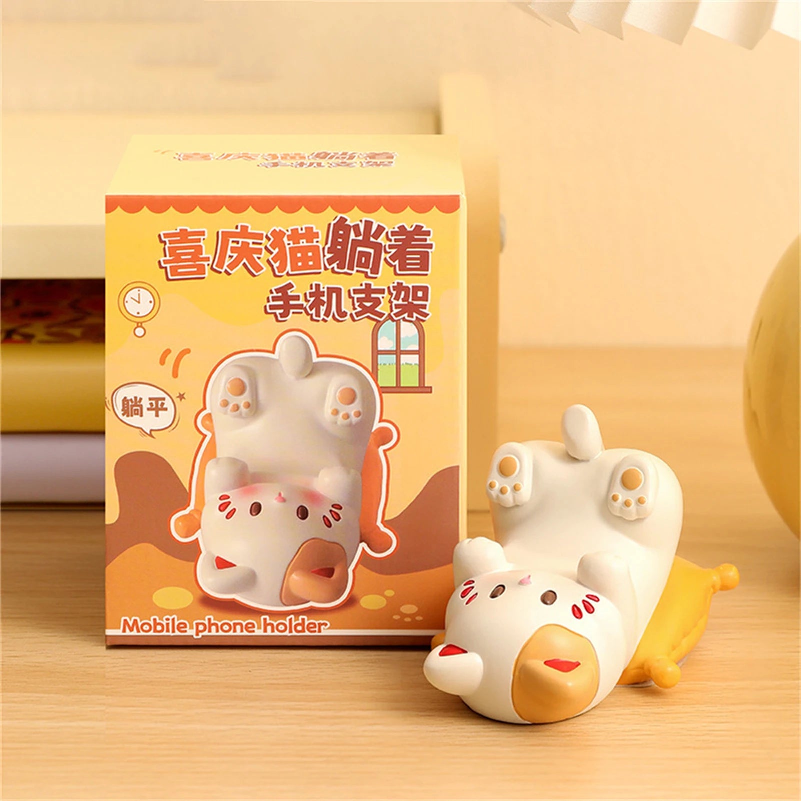 Kawaii Neko Phone Holder