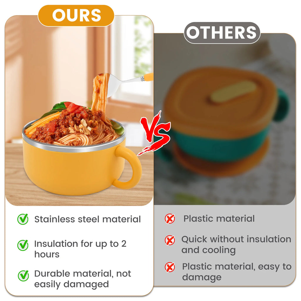 Shiba Inu Insulated Ramen Bowl