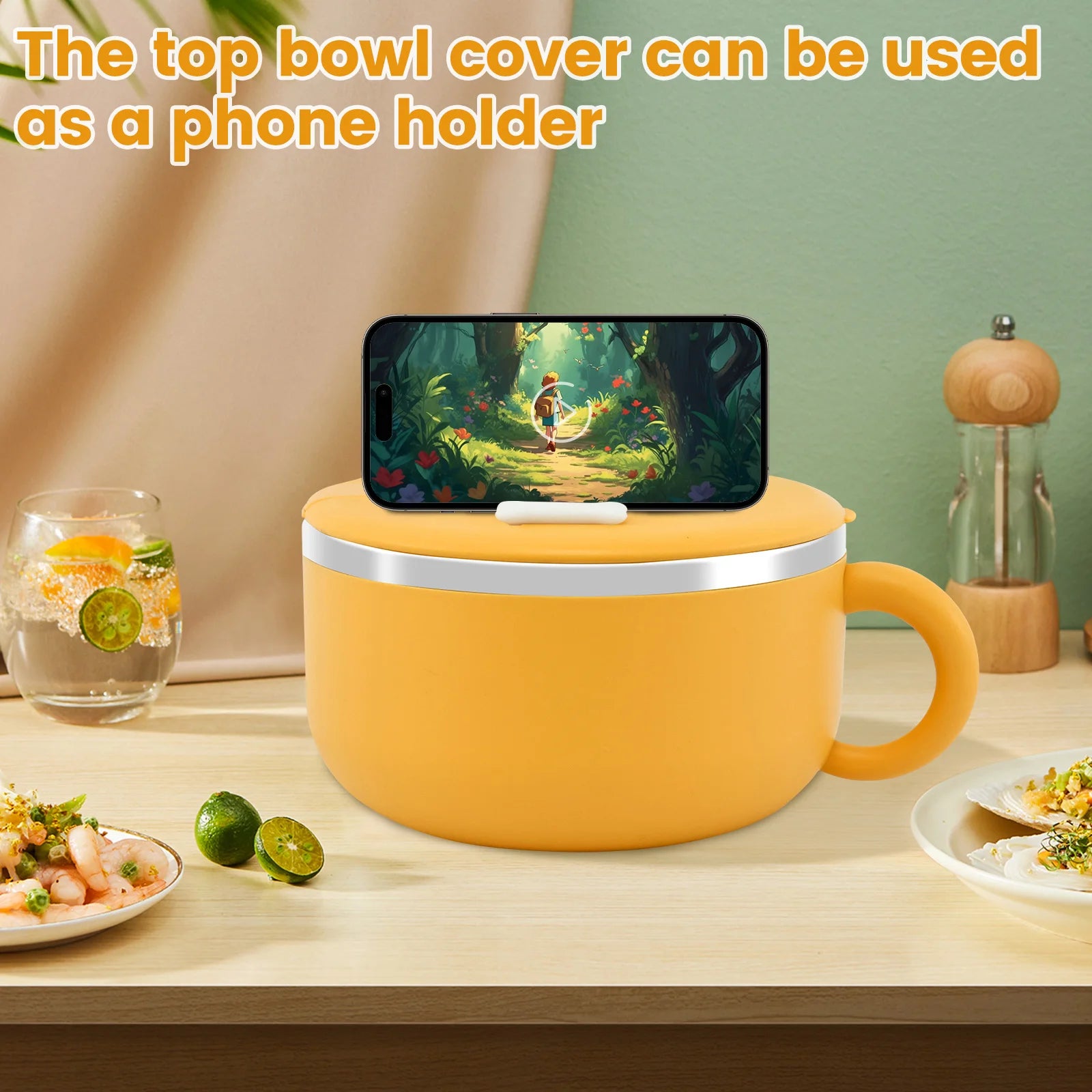 Shiba Inu Insulated Ramen Bowl