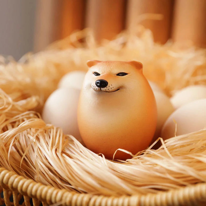 Shiba Inu Realistic Egg