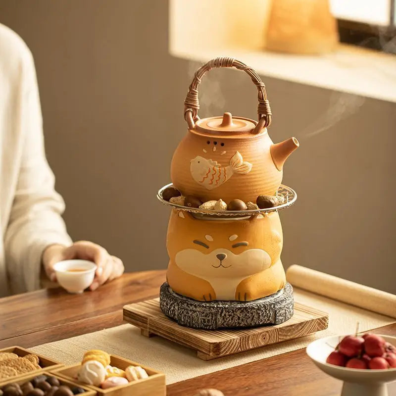 Shiba Inu Tea Brewing Set