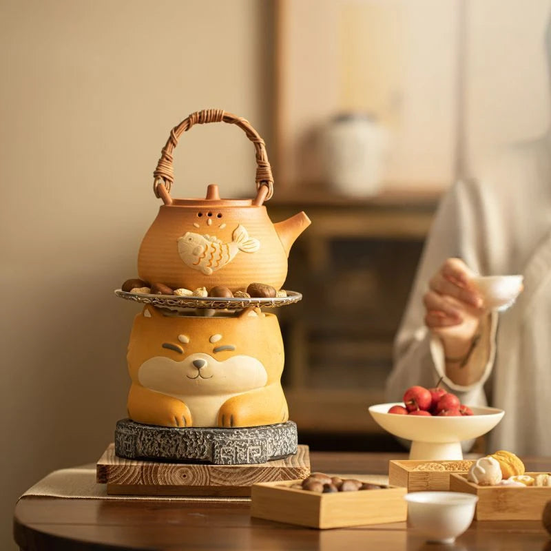 Shiba Inu Tea Brewing Set