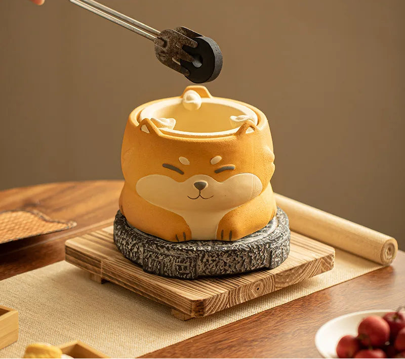 Shiba Inu Tea Set