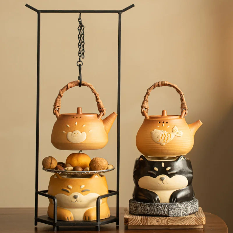 Shiba Inu Tea Set
