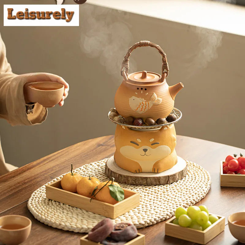 Shiba Inu Tea Set