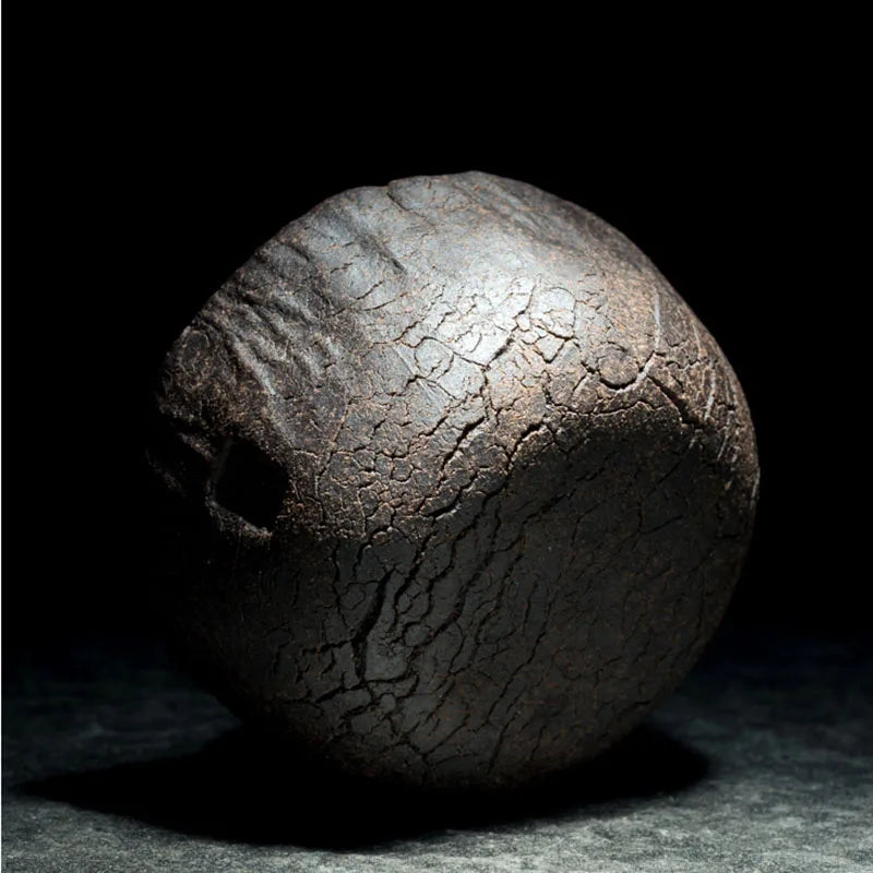 Simple Retro Stoneware Small Tea Cup