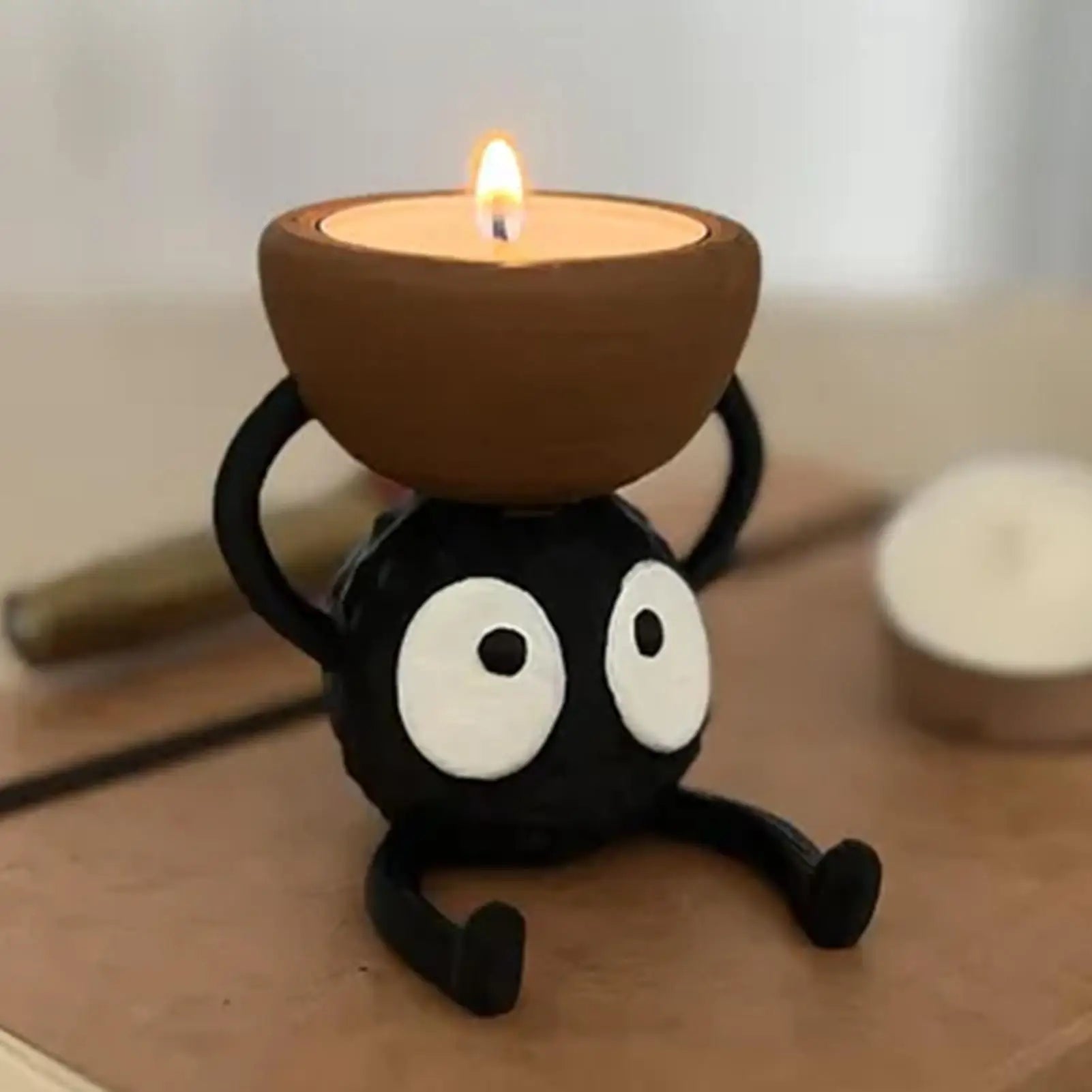 Sootsprite Candle Holder