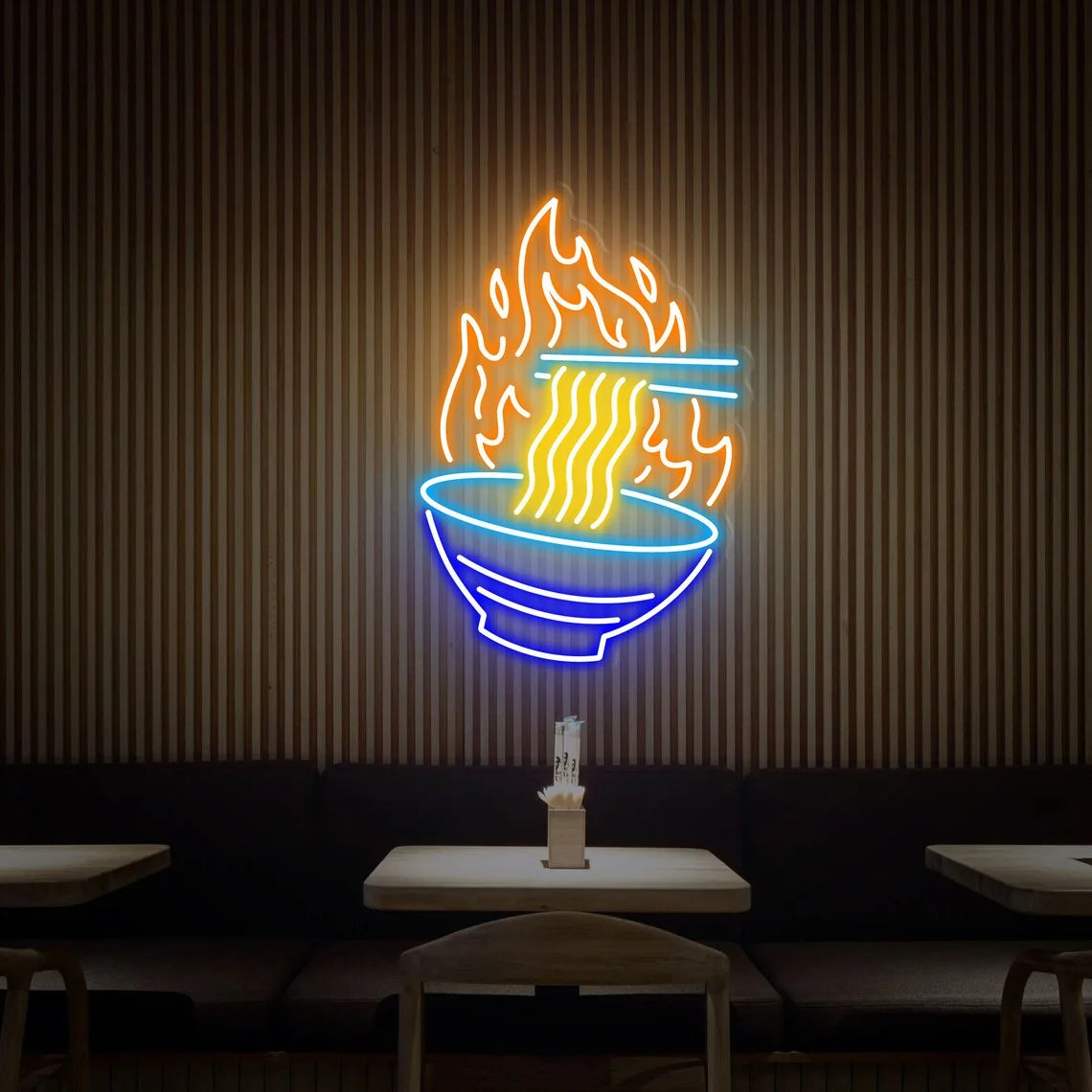 Spicy Ramen Neon Sign