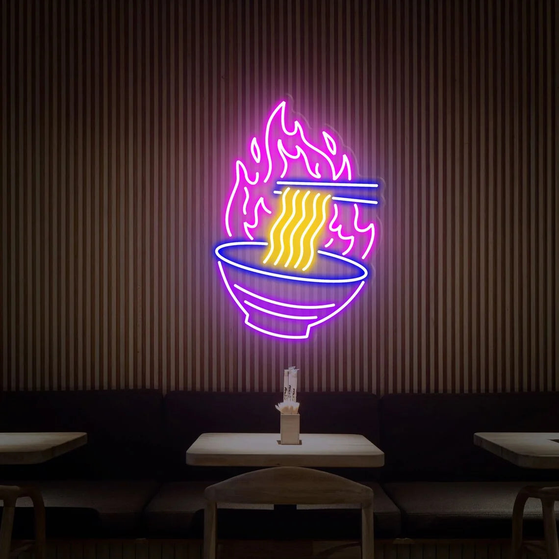 Spicy Ramen Neon Sign