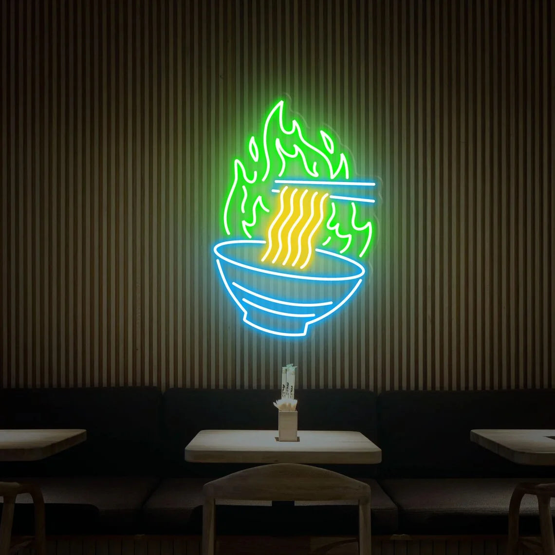 Spicy Ramen Neon Sign