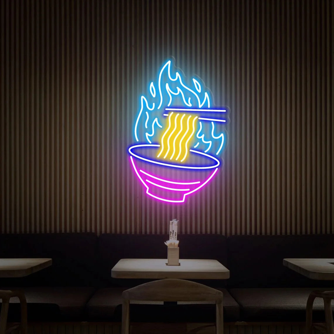 Spicy Ramen Neon Sign
